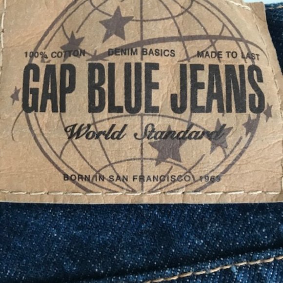 Vintage 1980s Gap Blue Jeans, Original Fit - Picture 3 of 11